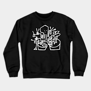 Octopus Drummer Crewneck Sweatshirt